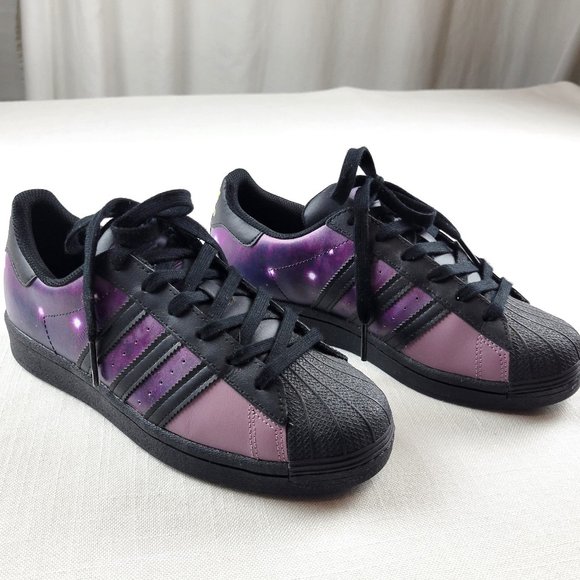 Rare ADIDAS Superstar J Galactic Sneakers - Youth 5.5 - Picture 5 of 11